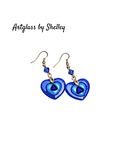 ArtGlass by Shelley 14 drop earring