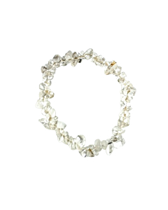 Clear Quartz chip bracelet