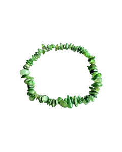 Jade Nephrite chip bracelet