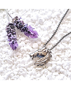 Horse Necklace (stainless steel chain)